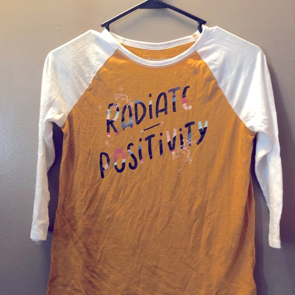 Girls t-shirt Radiate Positivity - Picture 1 of 4
